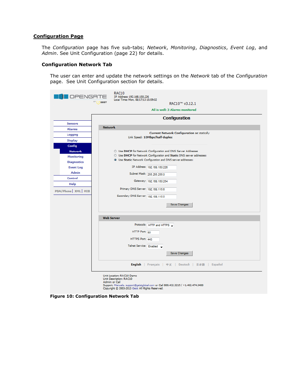 Geist RAC User Manual | Page 14 / 36