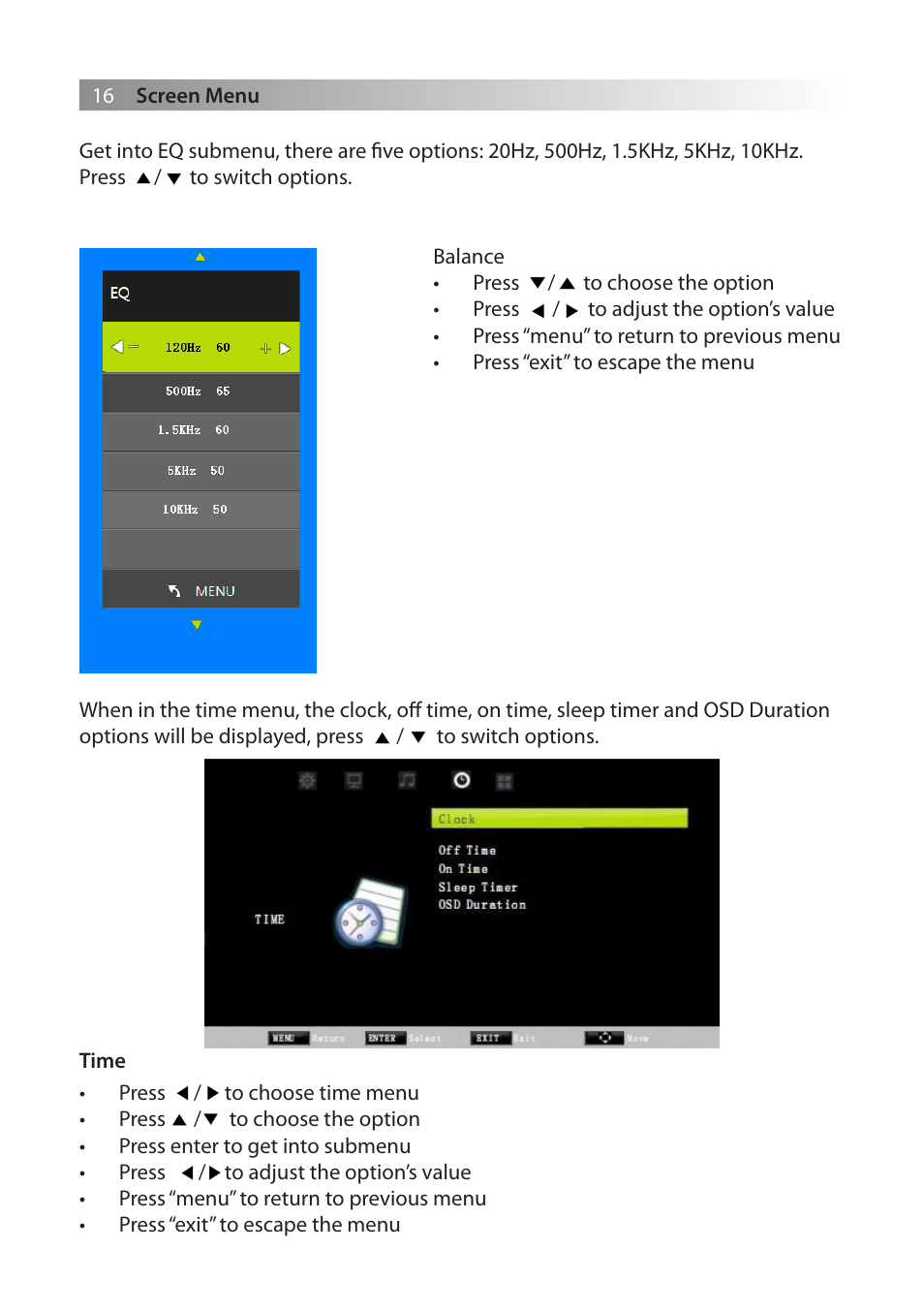 Genee World G Touch User Manual | Page 18 / 36