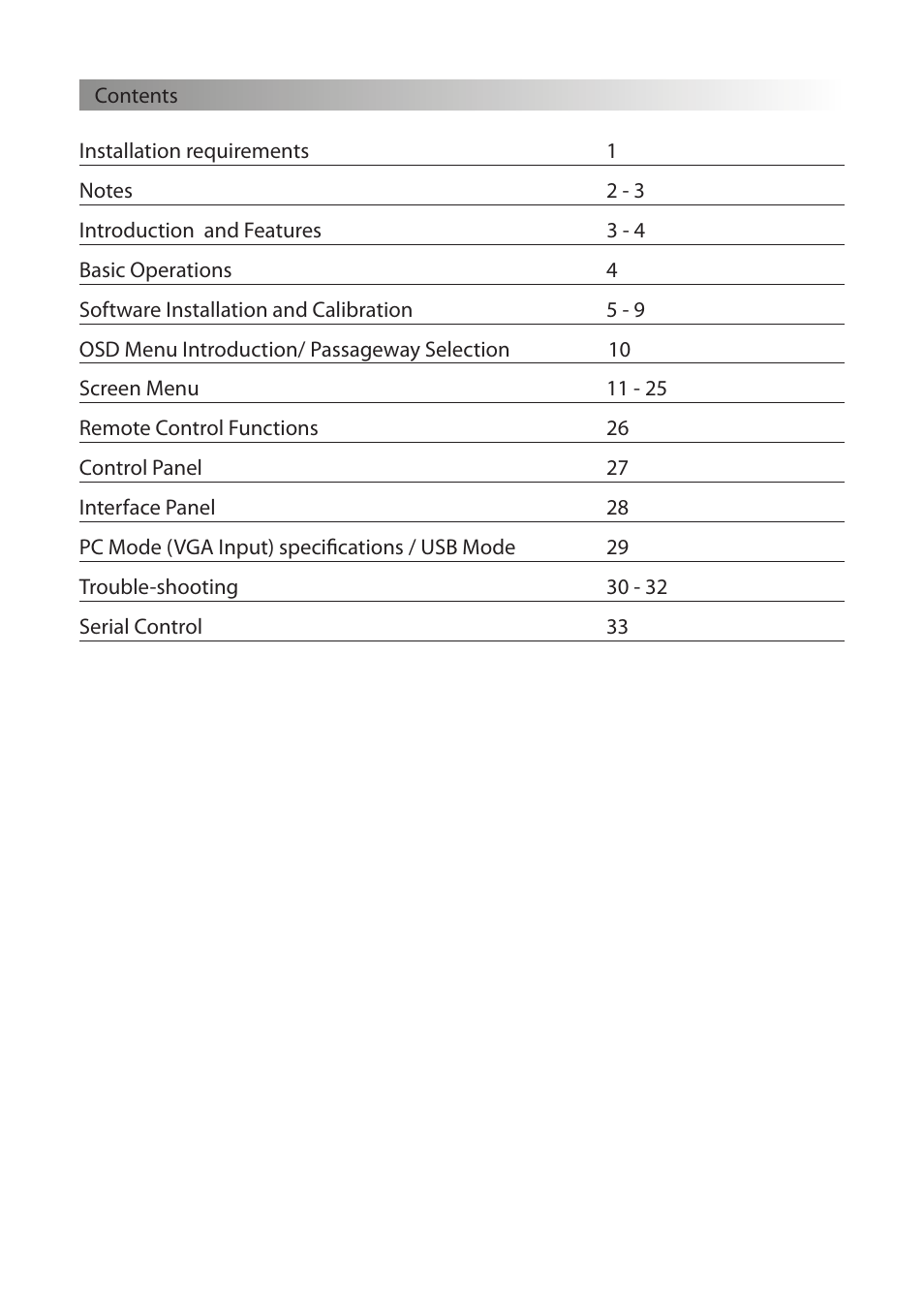 Genee World G Touch User Manual | Page 2 / 36
