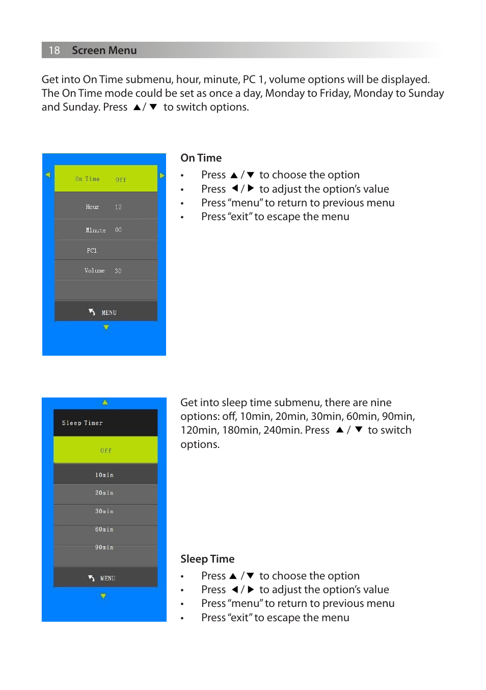 Genee World G Touch User Manual | Page 20 / 36