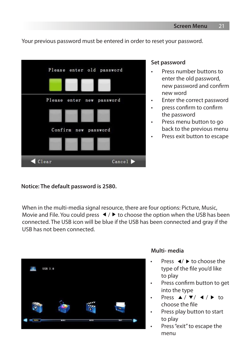 Genee World G Touch User Manual | Page 23 / 36