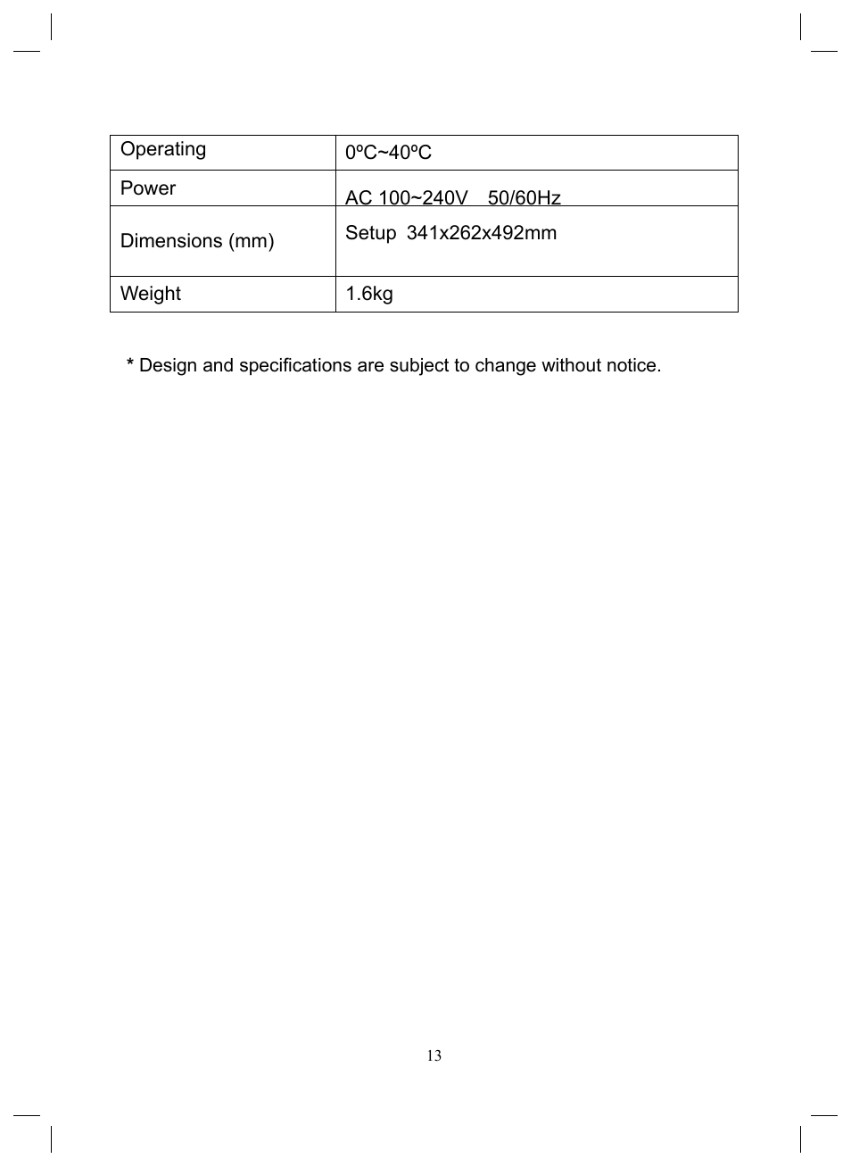 Genee World GGV-150 User Manual | Page 14 / 16