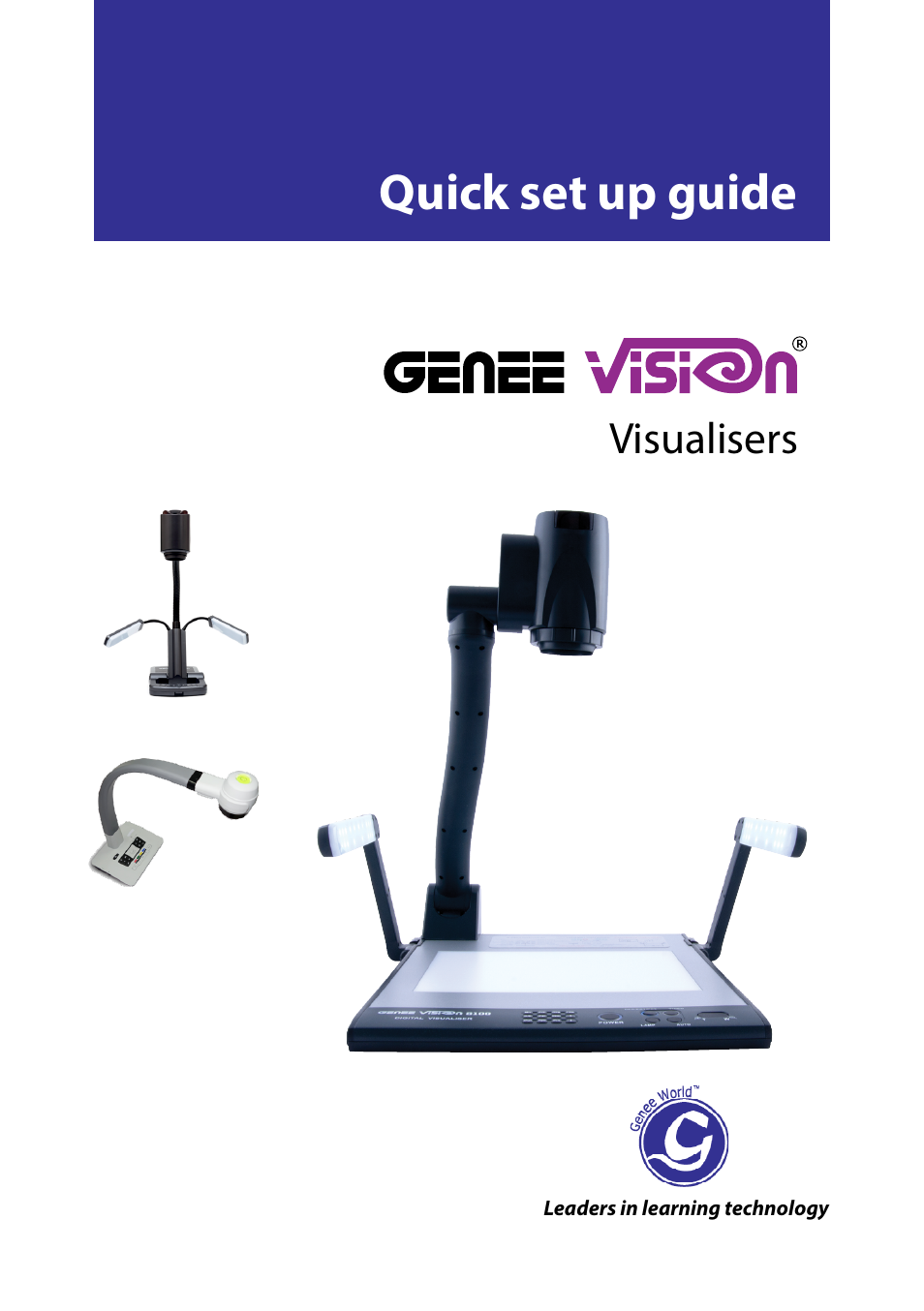 Genee World GV-34100HD User Manual | 12 pages