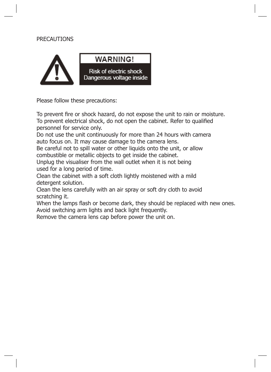 Genee World GV-8100 User Manual | Page 2 / 28