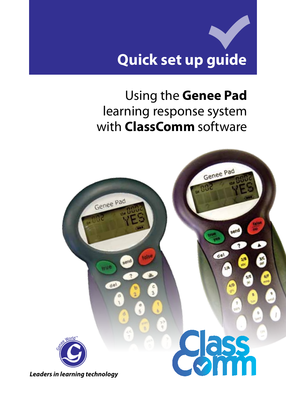 Genee World Genee Pad User Manual | 20 pages