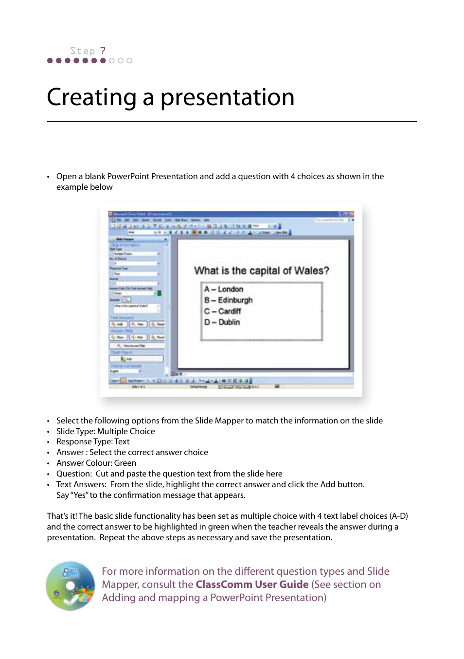 Creating a presentation | Genee World Genee Pad User Manual | Page 10 / 20