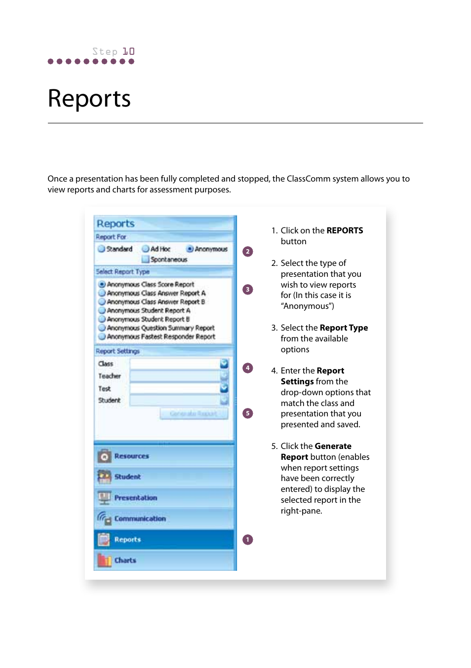 Reports | Genee World Genee Pad User Manual | Page 14 / 20