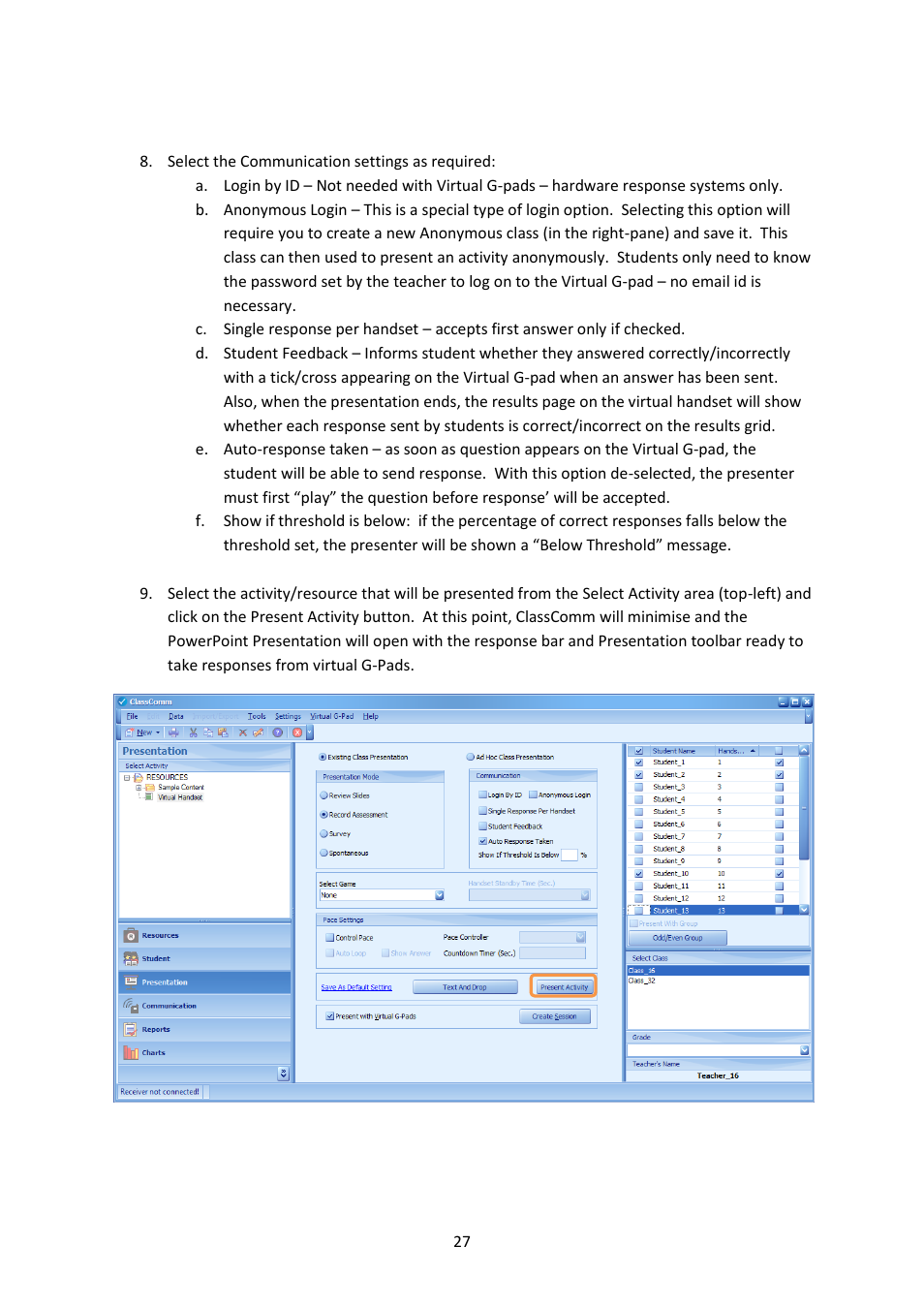 Genee World Virtual G Pad User Manual | Page 27 / 42