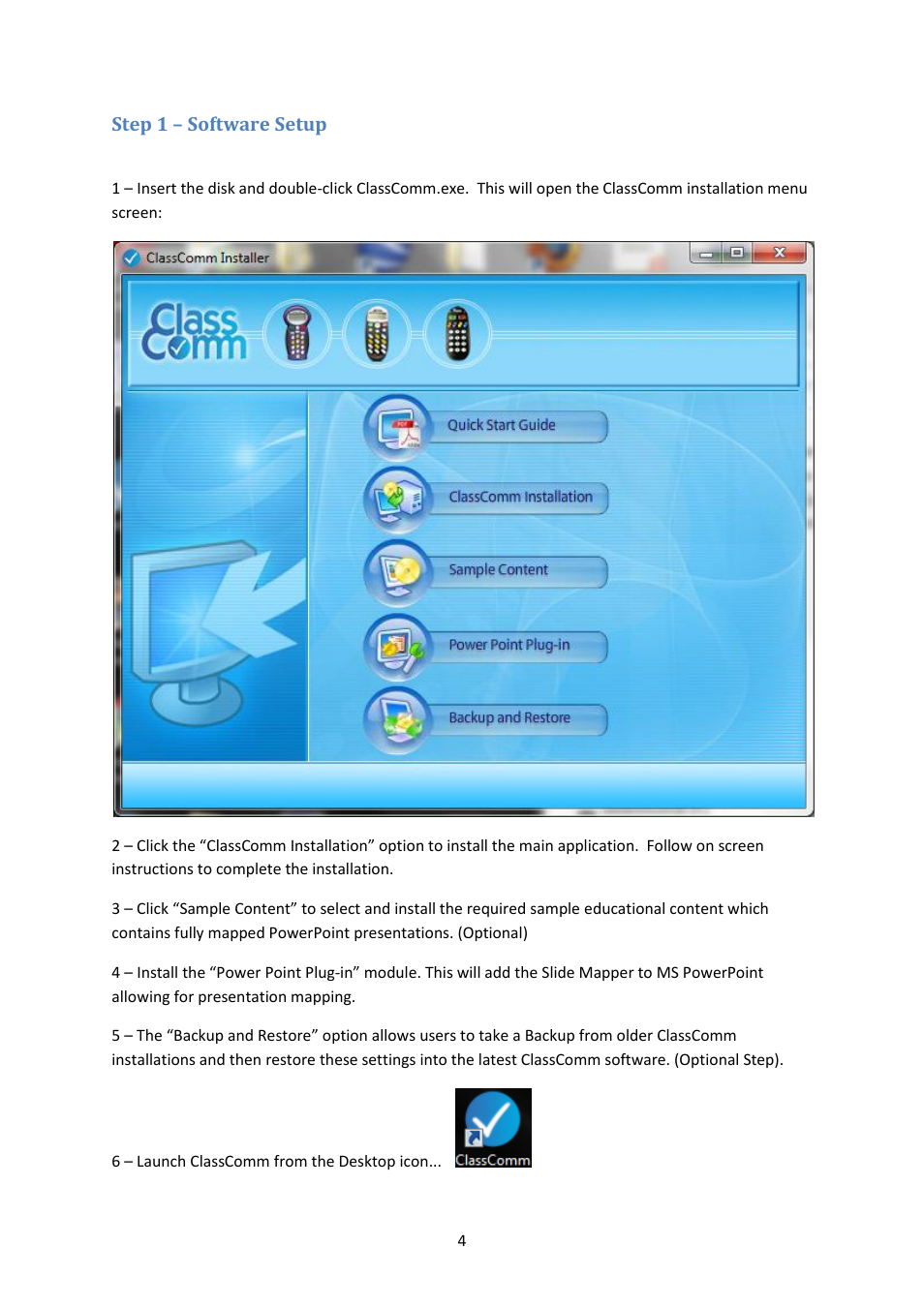 Step 1 – software setup | Genee World Virtual G Pad User Manual | Page 4 / 42