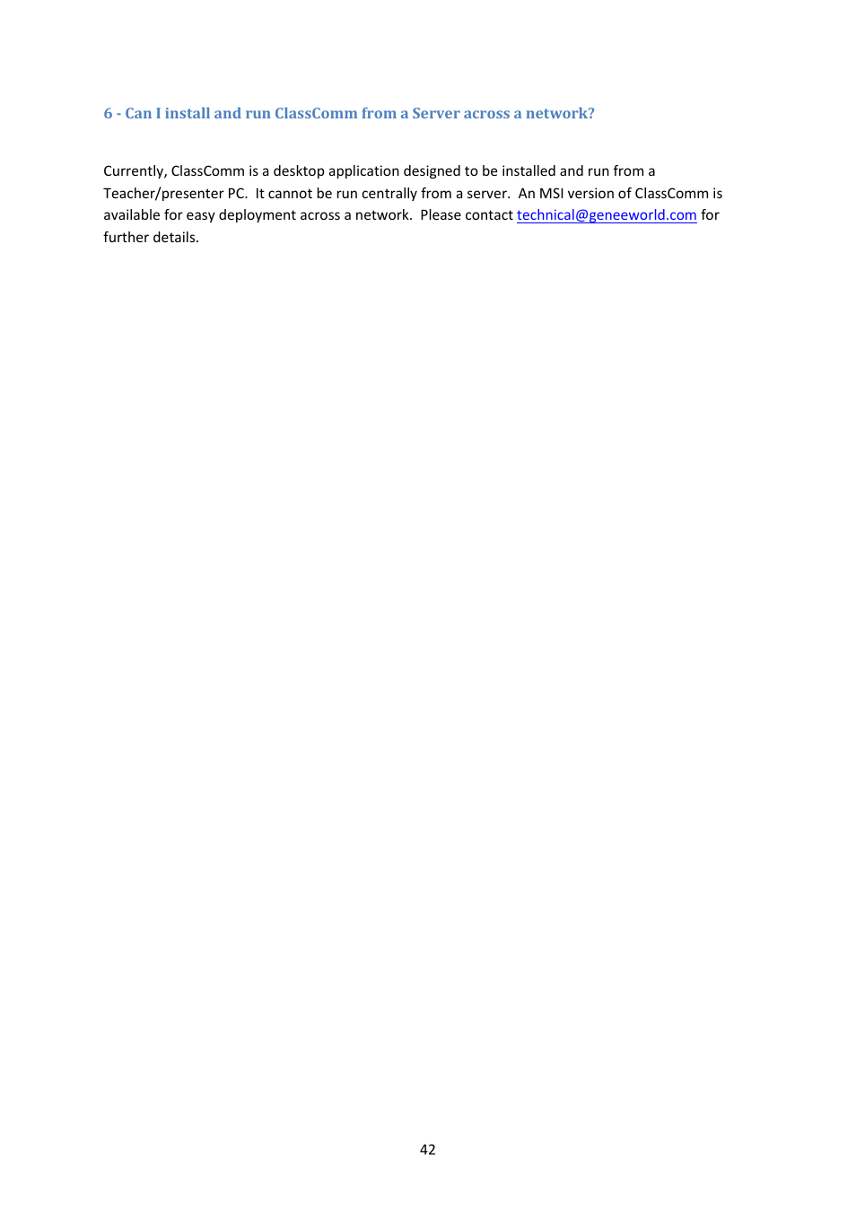 Genee World Virtual G Pad User Manual | Page 42 / 42
