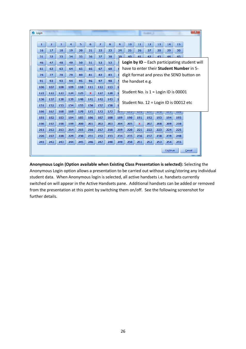 Genee World ClassComm User Manual | Page 26 / 112