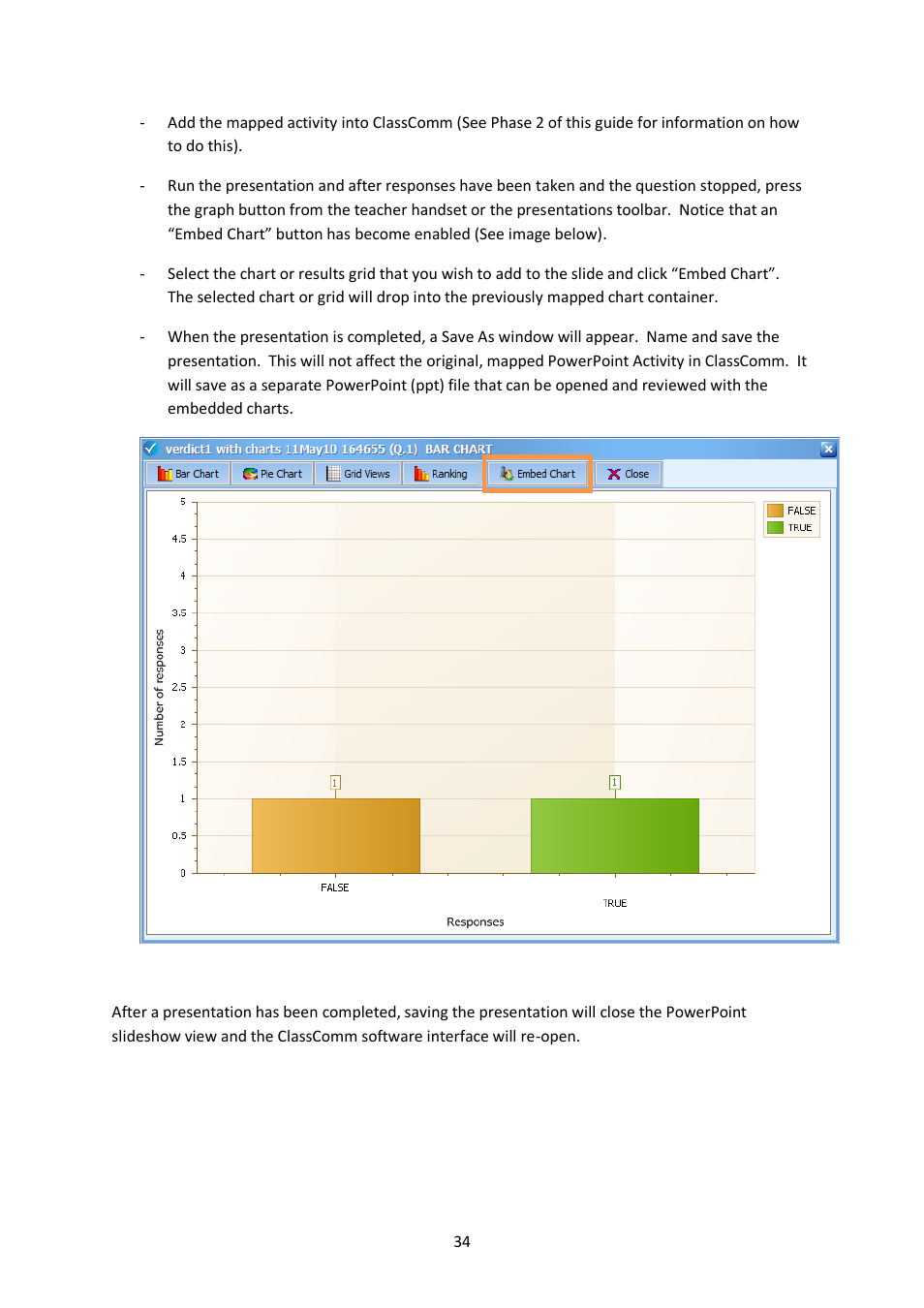 Genee World ClassComm User Manual | Page 34 / 112