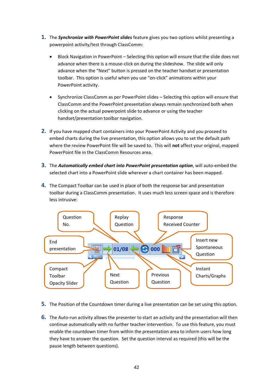 Genee World ClassComm User Manual | Page 42 / 112