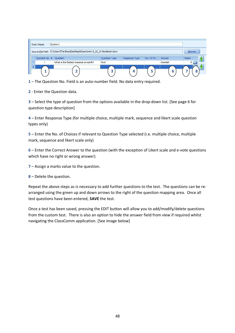 Genee World ClassComm User Manual | Page 48 / 112