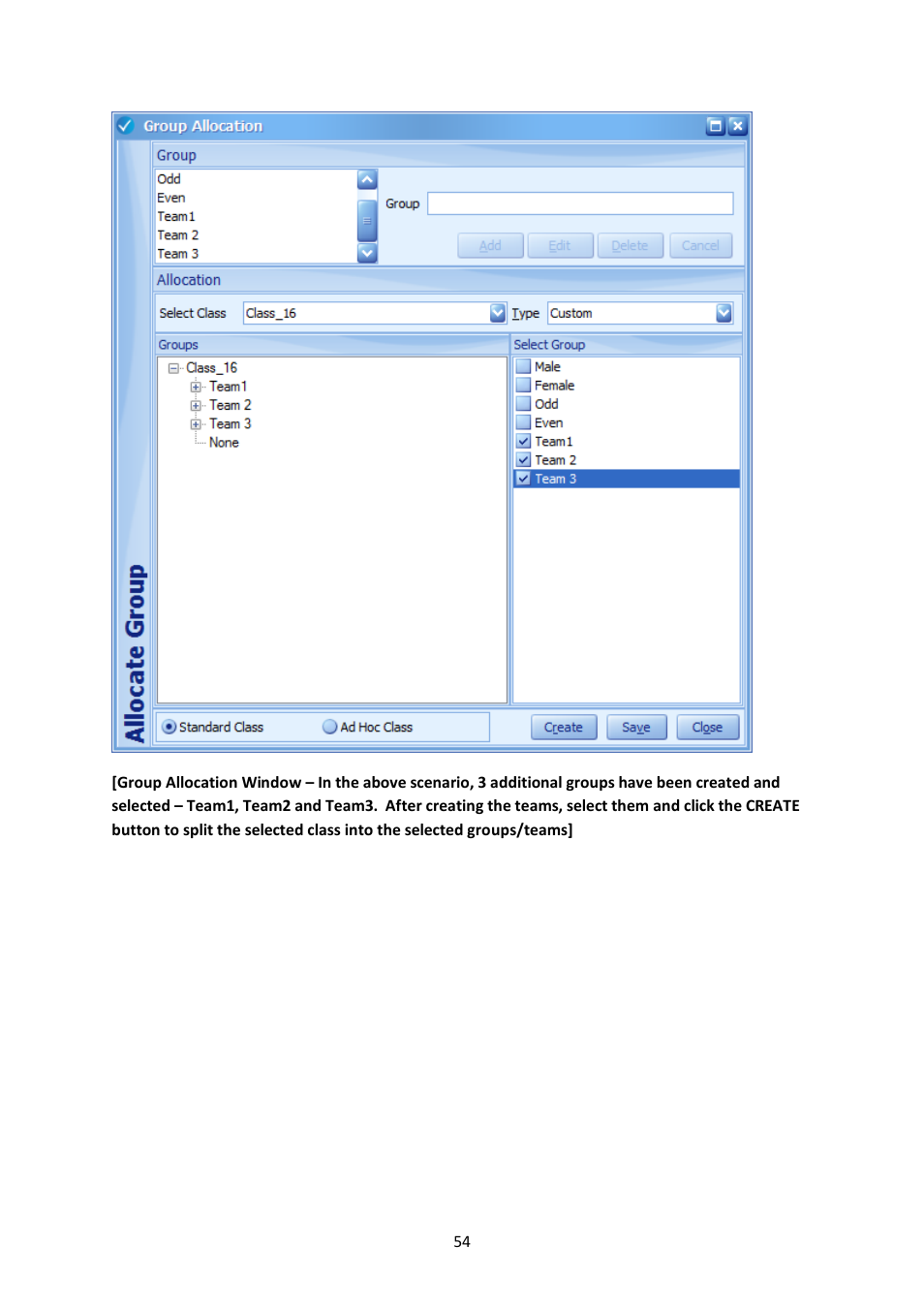 Genee World ClassComm User Manual | Page 54 / 112