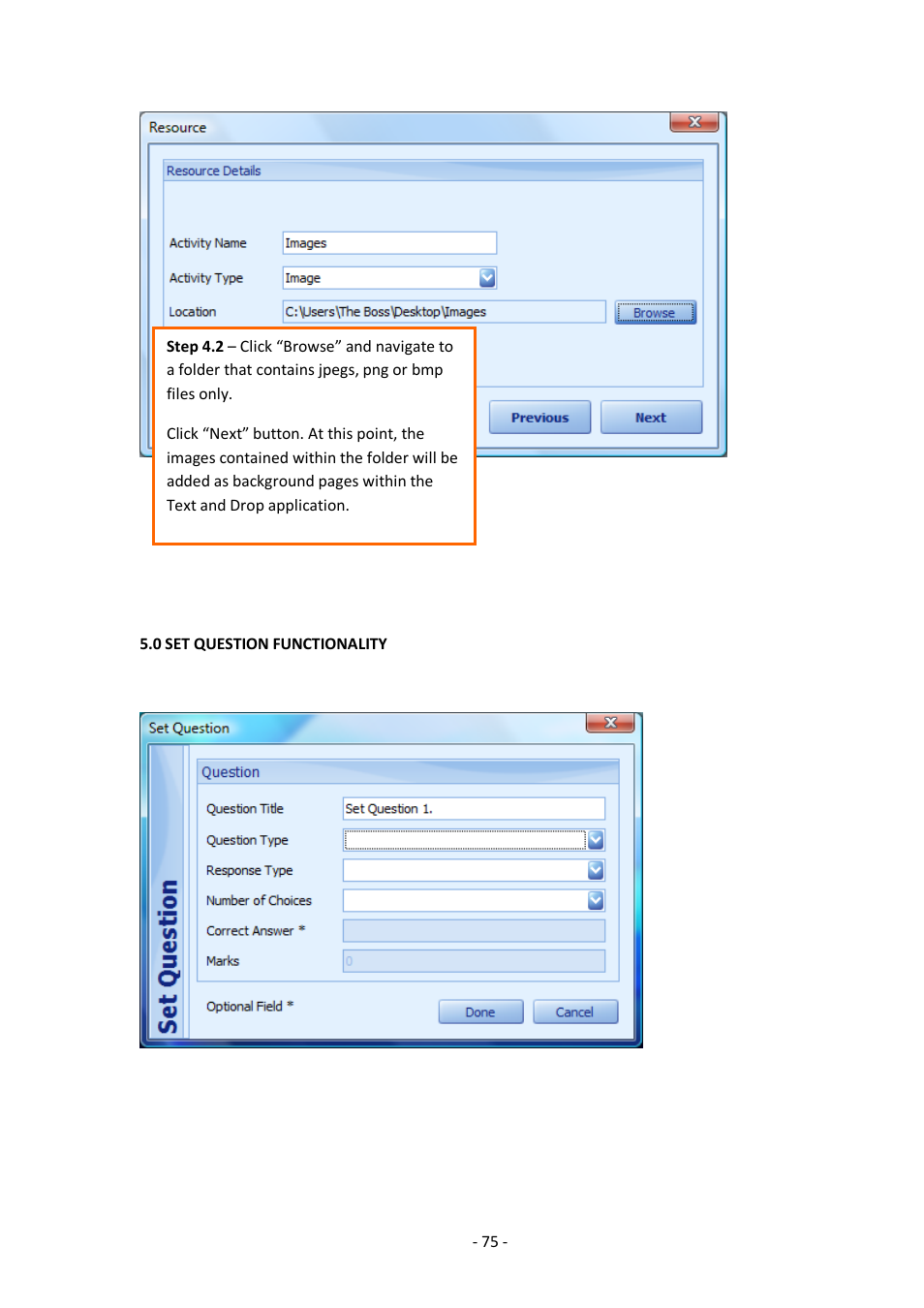Genee World ClassComm User Manual | Page 75 / 112