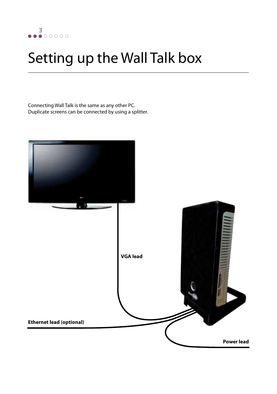 Setting up the wall talk box | Genee World Wall Talk User Manual | Page 6 / 12