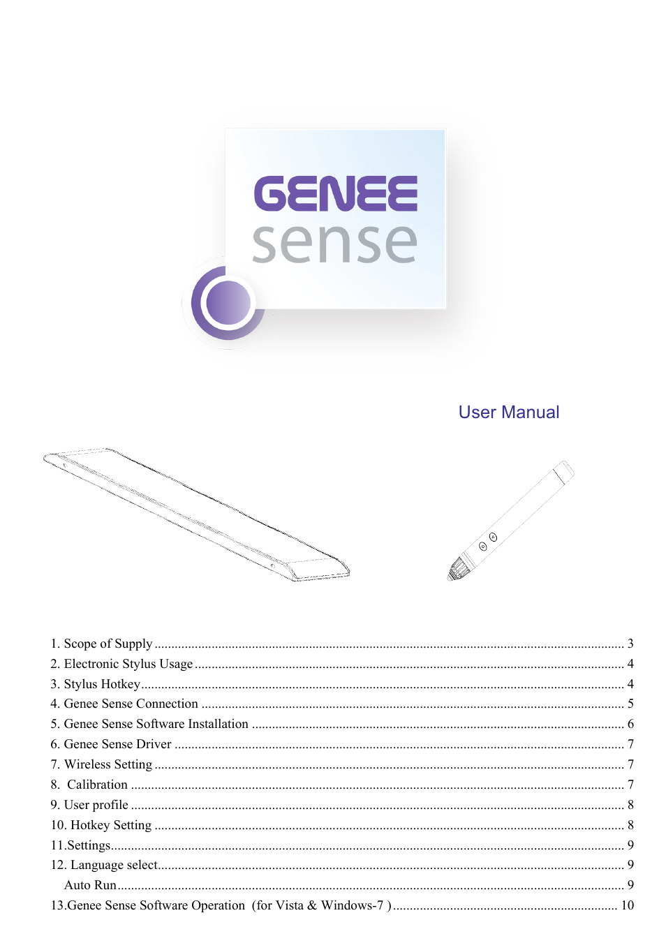 Genee World Genee Sense User Manual | 28 pages