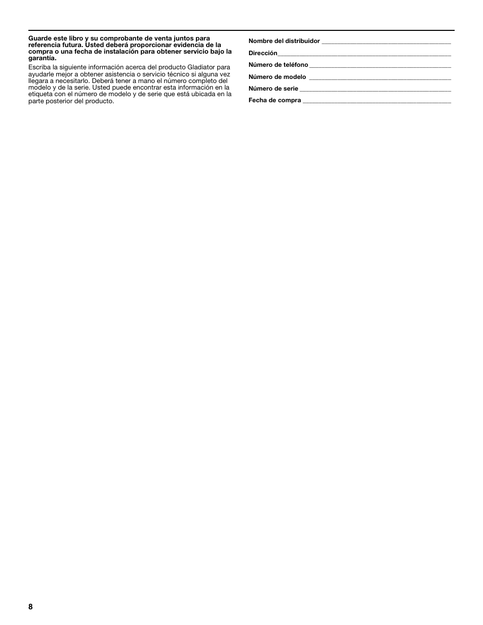 Gladiator GAGD264DBG Starter Series 4-Drawer Modular GearDrawer User Manual | Page 8 / 12