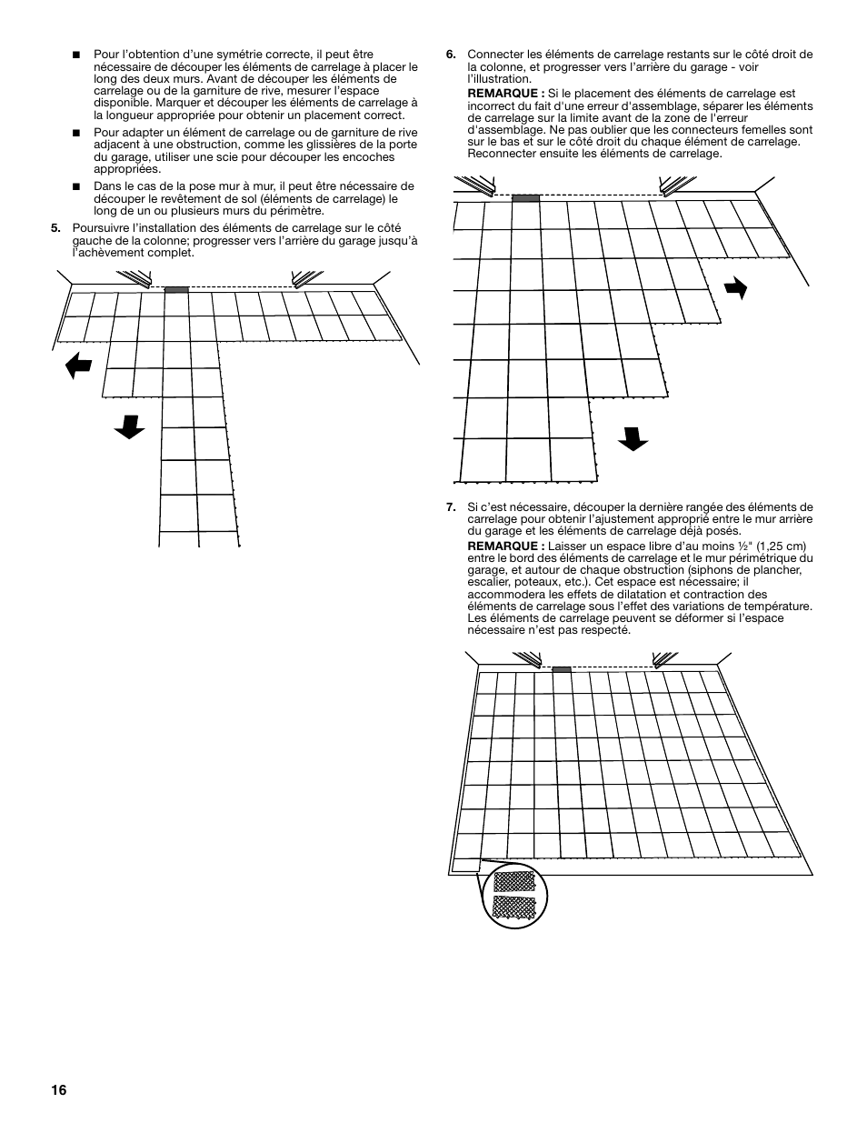 Gladiator GAFP32CBZM New Gladiator Floor Pack User Manual | Page 16 / 20