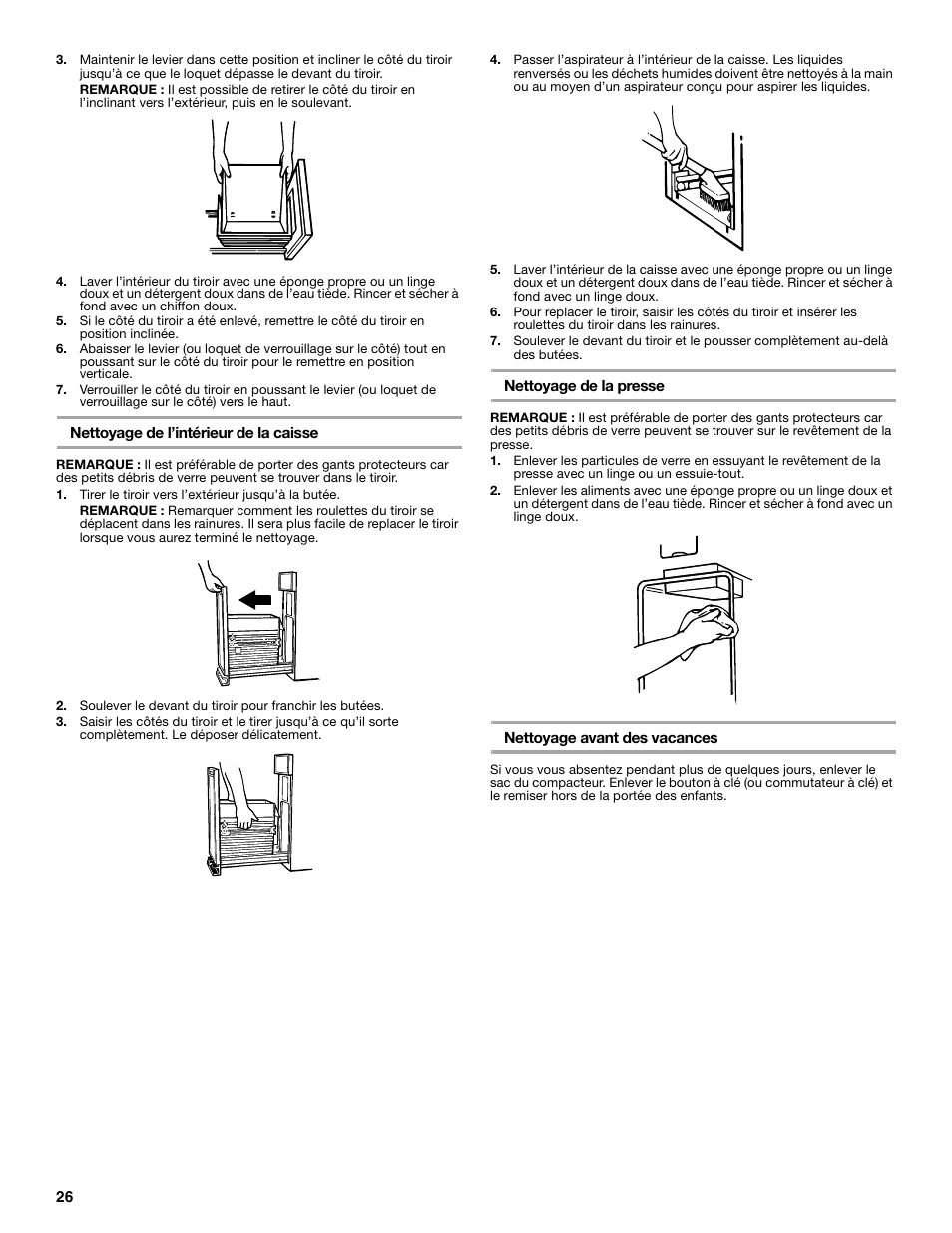 Gladiator GACP15XXMG Garage Compactor User Manual | Page 26 / 28