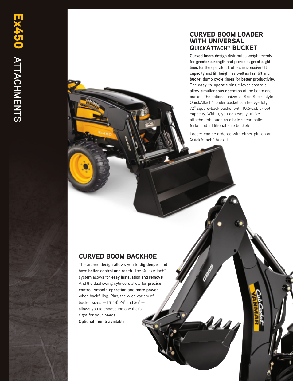 Ex 450 | Cub Cadet EX450 User Manual | Page 2 / 4