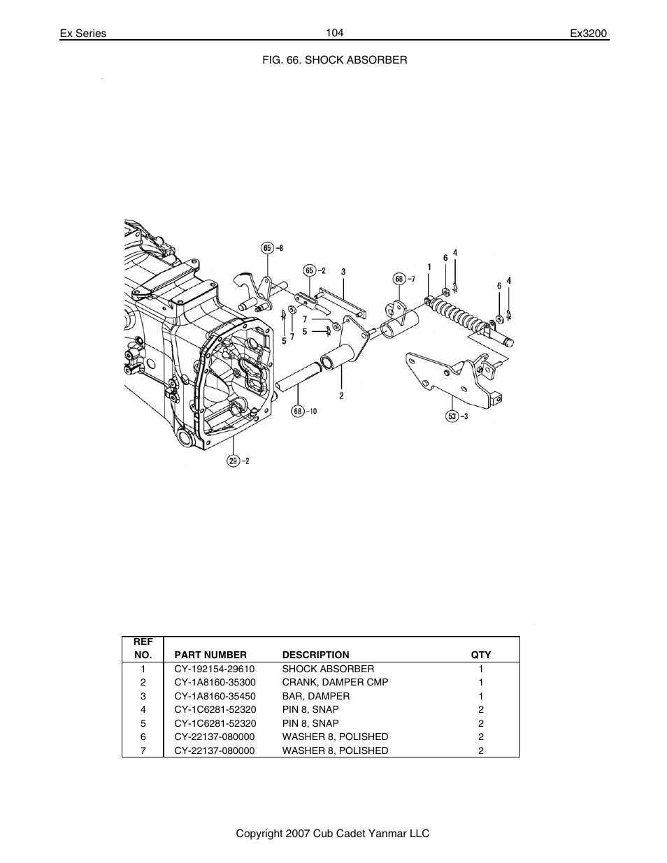 Cub Cadet Ex32002 User Manual | Page 104 / 182