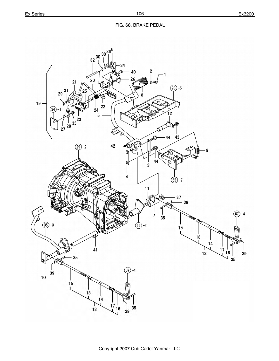 Cub Cadet Ex32002 User Manual | Page 106 / 182