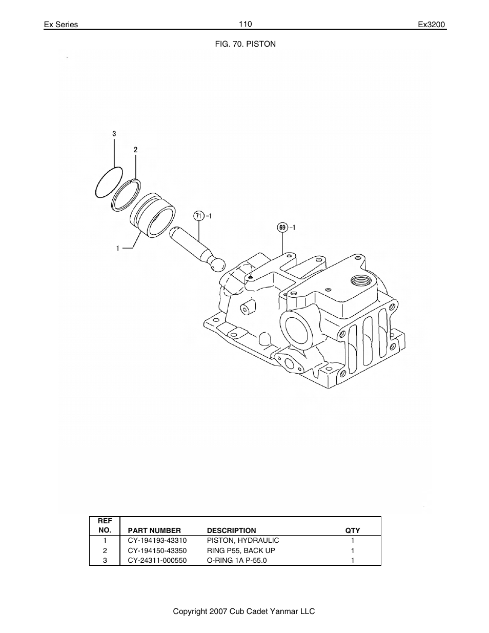 Cub Cadet Ex32002 User Manual | Page 110 / 182
