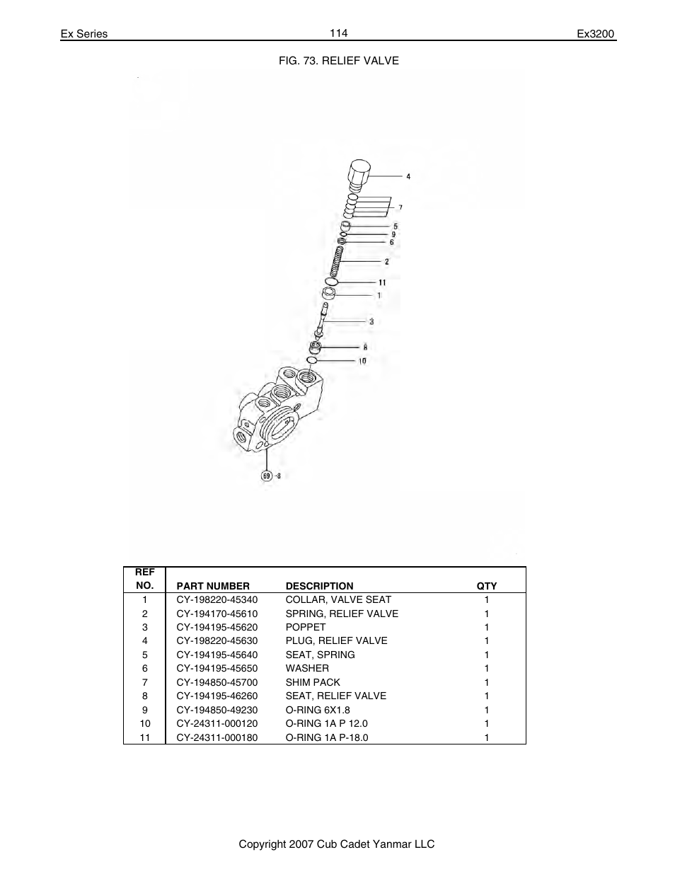 Cub Cadet Ex32002 User Manual | Page 114 / 182