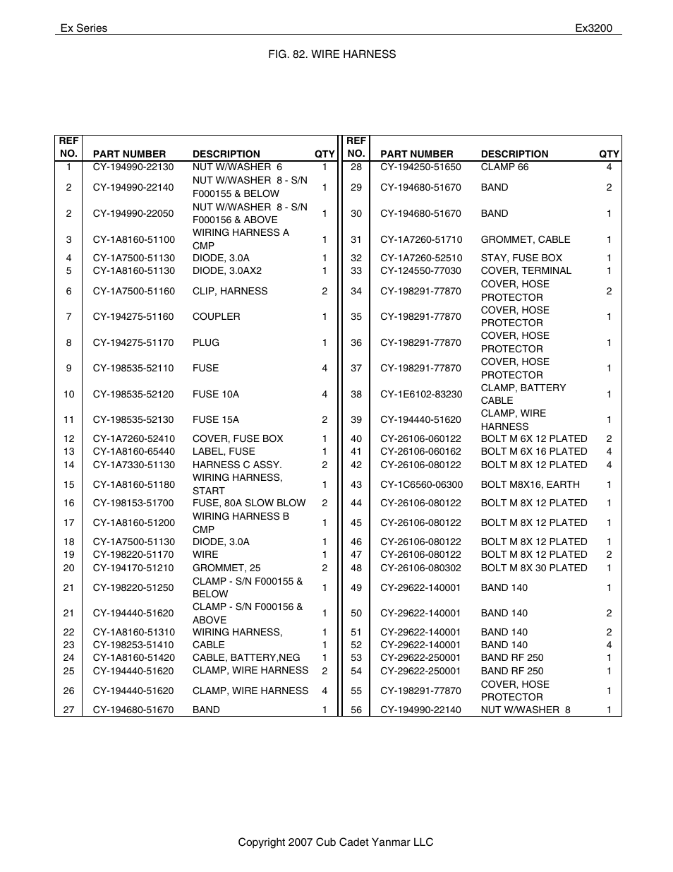 Cub Cadet Ex32002 User Manual | Page 127 / 182