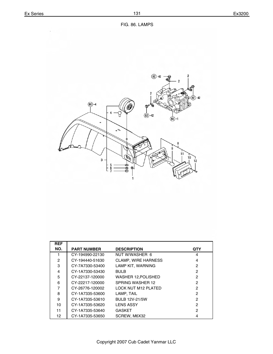 Cub Cadet Ex32002 User Manual | Page 131 / 182