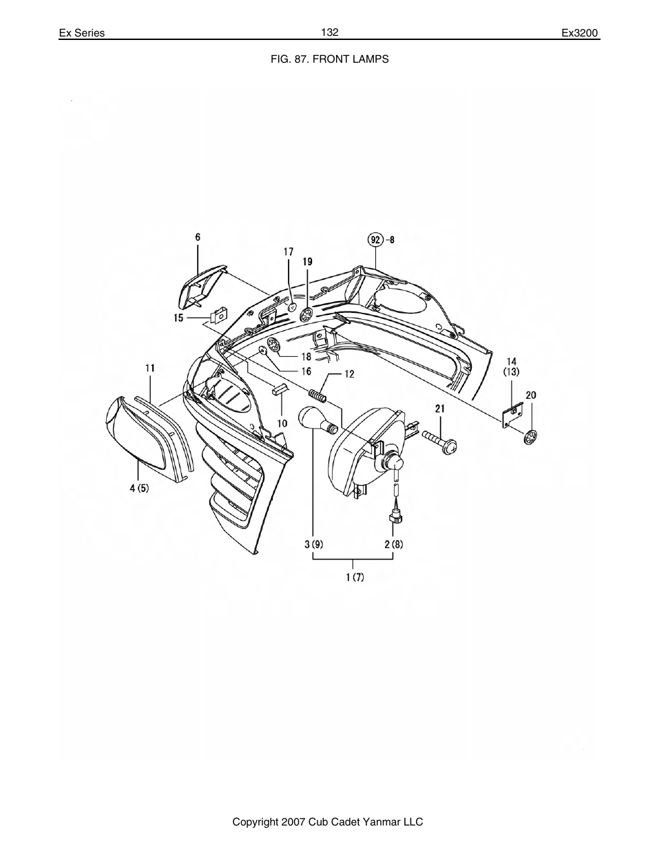 Cub Cadet Ex32002 User Manual | Page 132 / 182