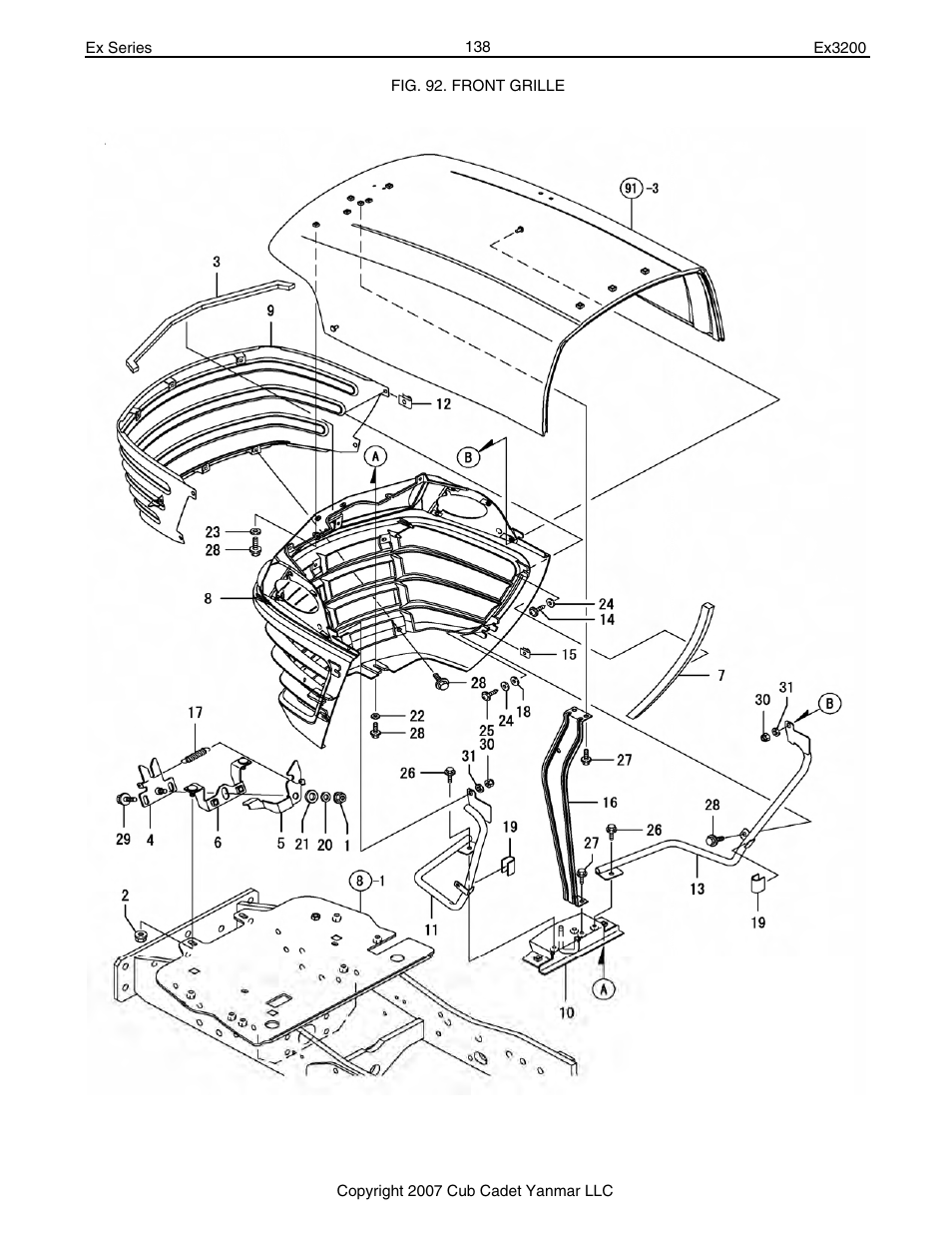Cub Cadet Ex32002 User Manual | Page 138 / 182