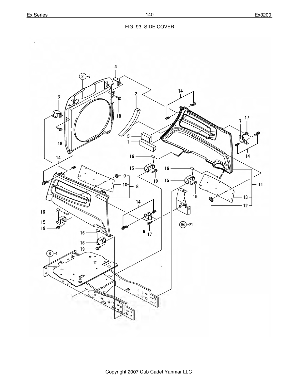 Cub Cadet Ex32002 User Manual | Page 140 / 182