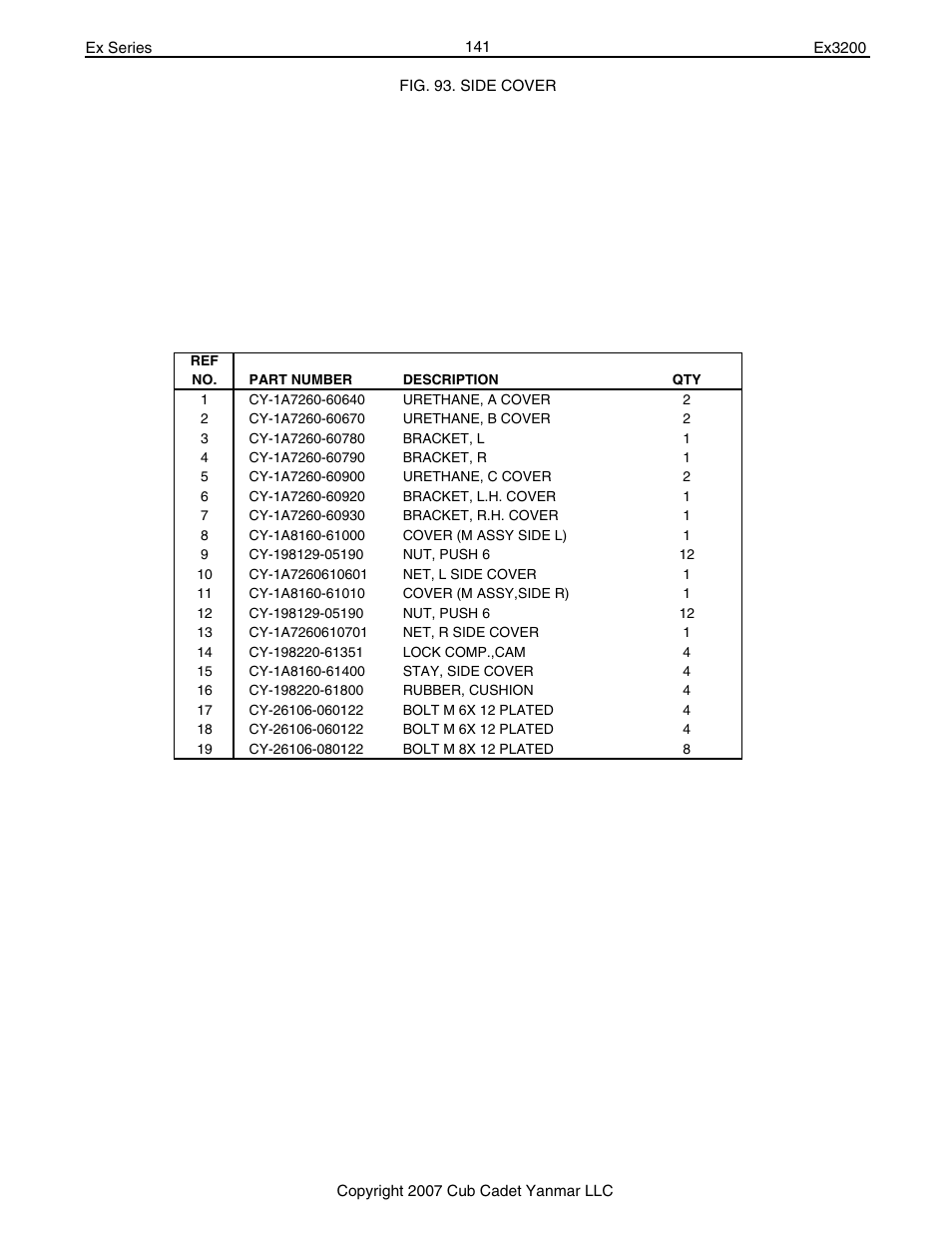 Cub Cadet Ex32002 User Manual | Page 141 / 182