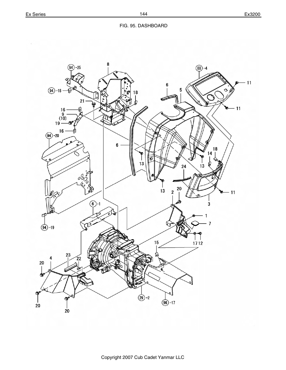 Cub Cadet Ex32002 User Manual | Page 144 / 182