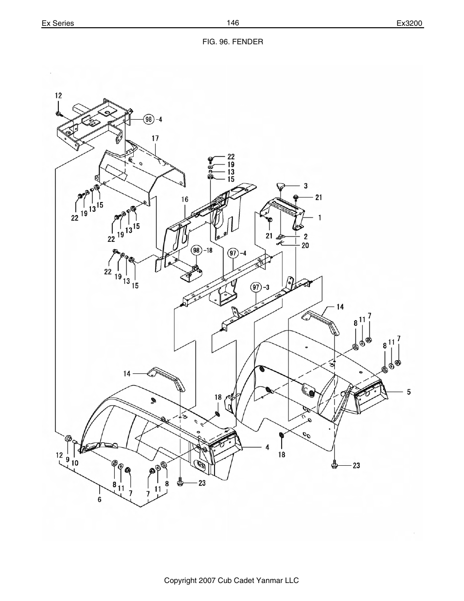 Cub Cadet Ex32002 User Manual | Page 146 / 182