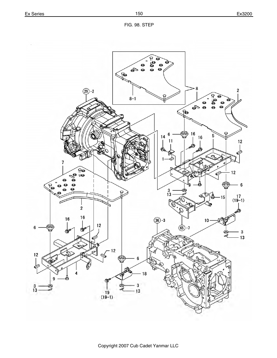Cub Cadet Ex32002 User Manual | Page 150 / 182