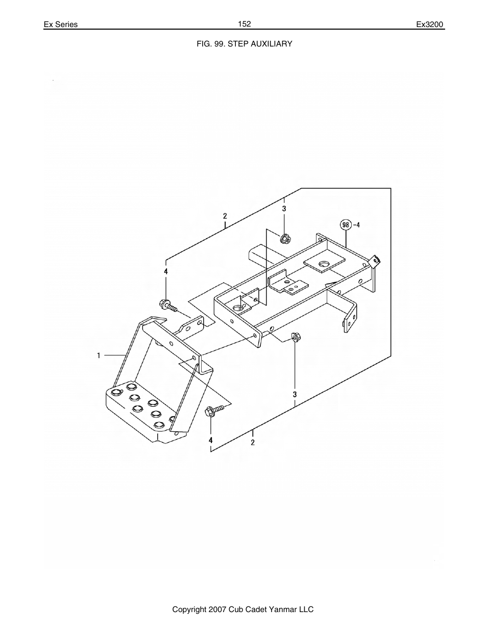 Cub Cadet Ex32002 User Manual | Page 152 / 182