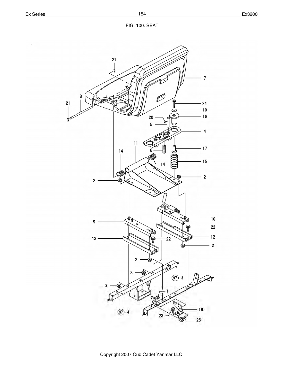 Cub Cadet Ex32002 User Manual | Page 154 / 182