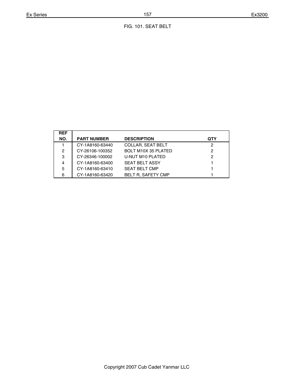 Cub Cadet Ex32002 User Manual | Page 157 / 182