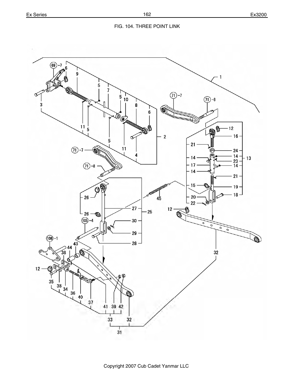 Cub Cadet Ex32002 User Manual | Page 162 / 182