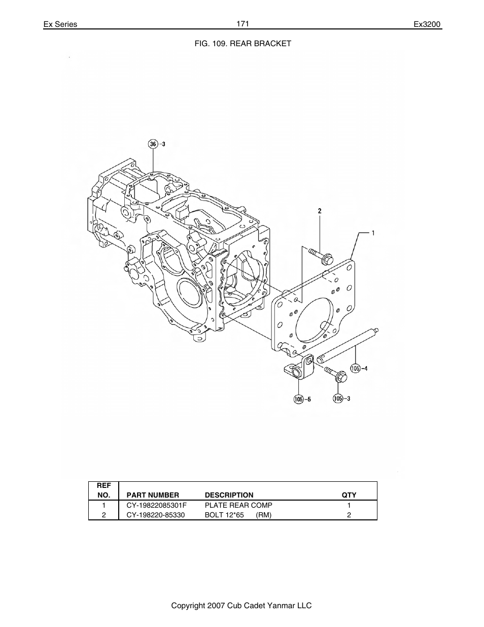 Cub Cadet Ex32002 User Manual | Page 171 / 182
