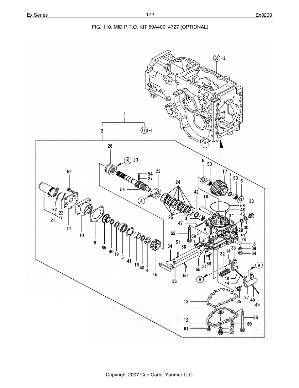 Cub Cadet Ex32002 User Manual | Page 172 / 182
