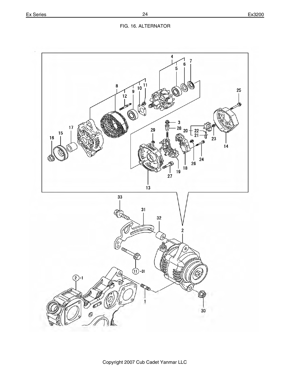 Cub Cadet Ex32002 User Manual | Page 24 / 182