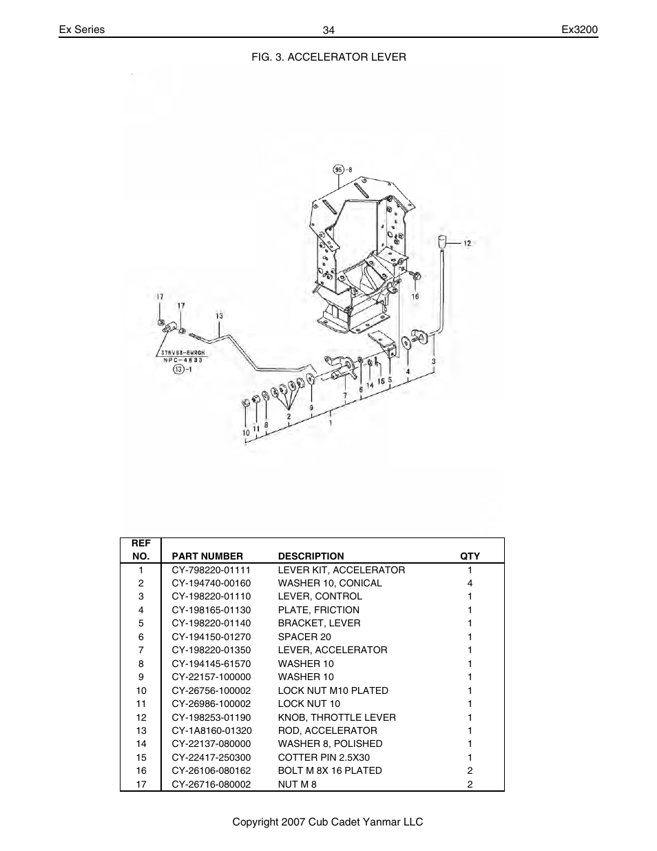 Cub Cadet Ex32002 User Manual | Page 34 / 182