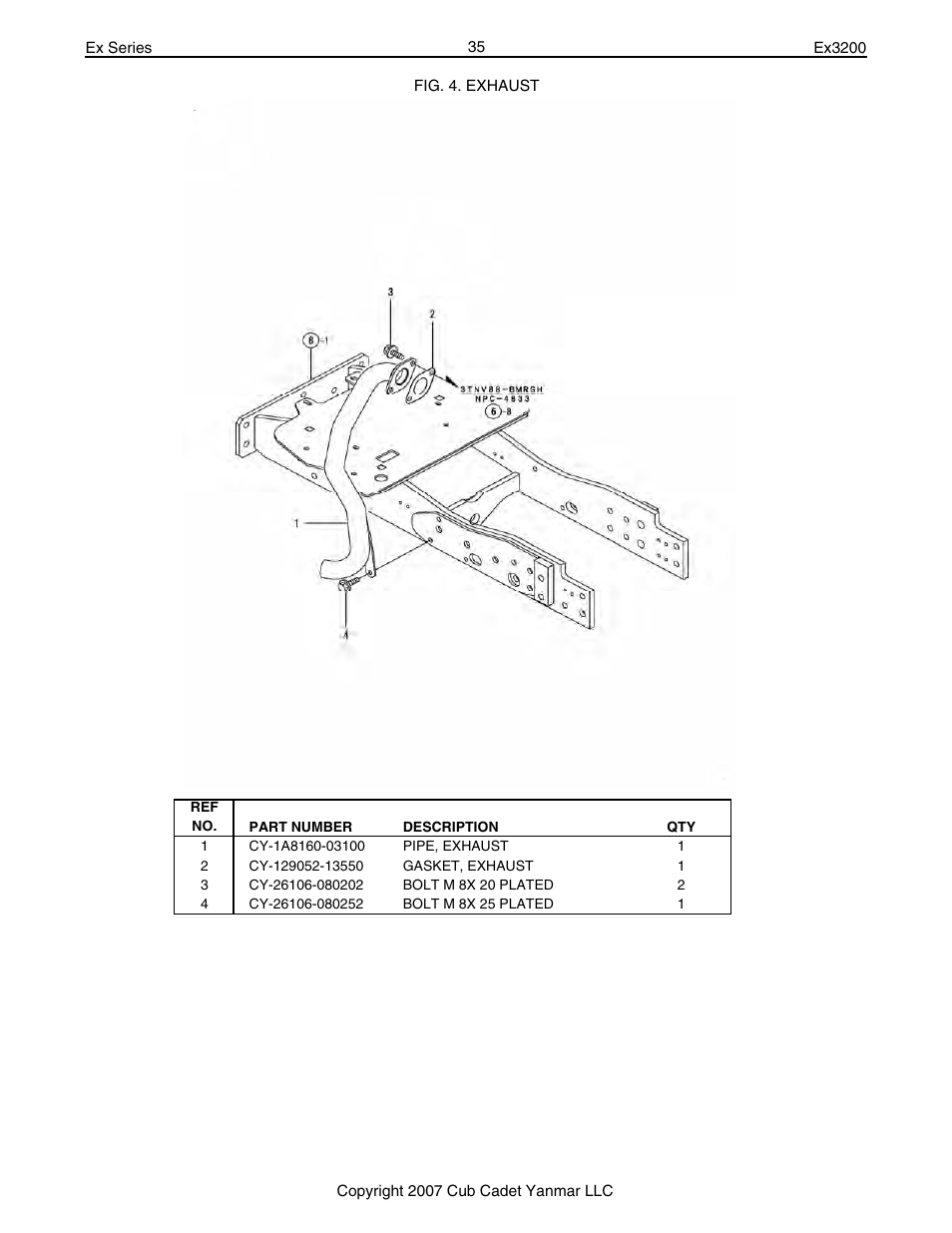 Cub Cadet Ex32002 User Manual | Page 35 / 182