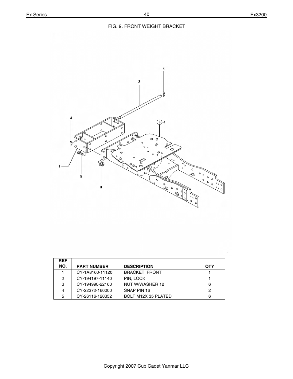 Cub Cadet Ex32002 User Manual | Page 40 / 182