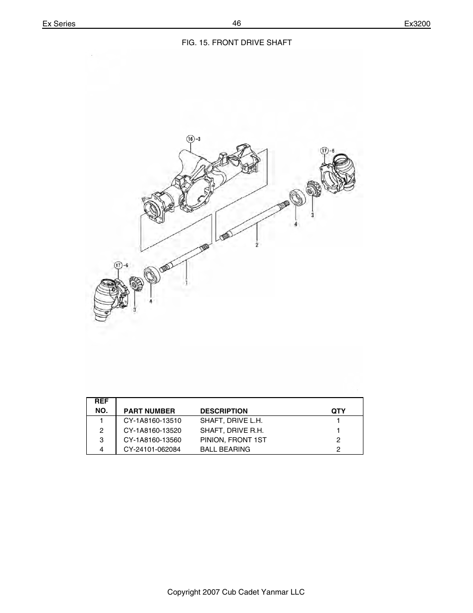 Cub Cadet Ex32002 User Manual | Page 46 / 182